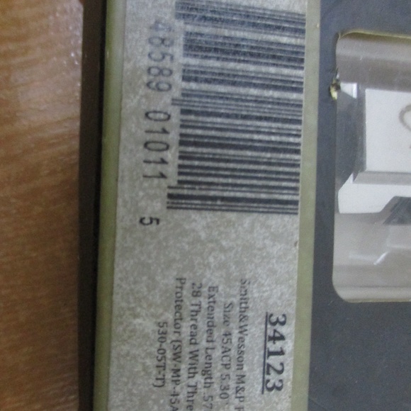 StormLake Replacement Barrel S&W M&P 45ACP, 5.3" .578-28 Stainless PN 34123 - Picture 5 of 14